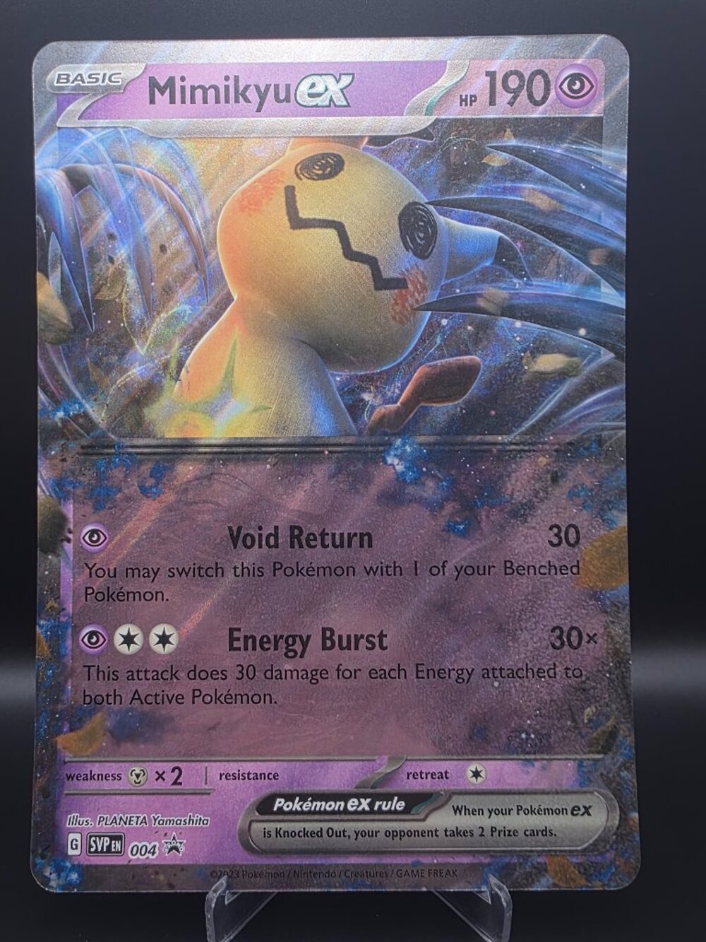 Mimikyu ex 004 Holo Jumbo Cards